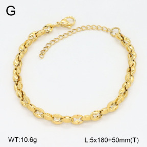 2B2005117bbov-452  Stainless Steel Bracelet