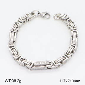 2B2005120bbov-452  Stainless Steel Bracelet