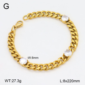 2B4005551vhnv-452  Stainless Steel Bracelet