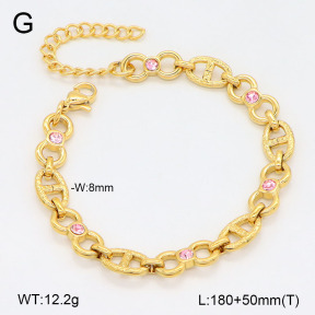 2B4005553ahlv-452  Stainless Steel Bracelet