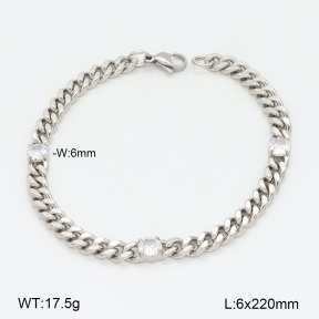 2B4005554bhia-452  Stainless Steel Bracelet