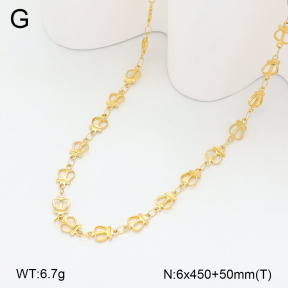 2N2008100vbpb-452  Stainless Steel Necklace