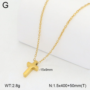 2N2008159aaki-749  Stainless Steel Necklace