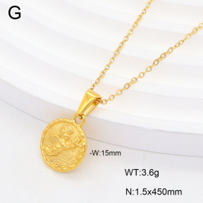 2N2008194bbov-769  Stainless Steel Necklace