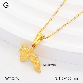 2N2008196bbov-769  Stainless Steel Necklace