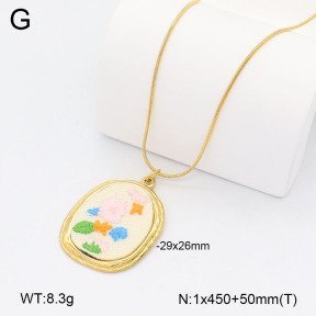 2N3003223vbpb-669  Stainless Steel Necklace