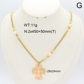 2N4005232bhjl-669  Stainless Steel Necklace