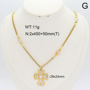 2N4005233bhjl-669  Stainless Steel Necklace