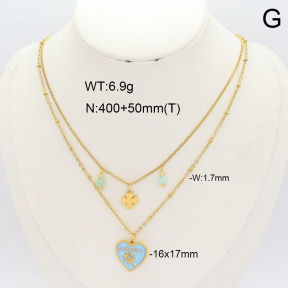 2N4005235bhjl-669  Stainless Steel Necklace