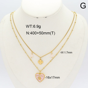 2N4005236bhjl-669  Stainless Steel Necklace