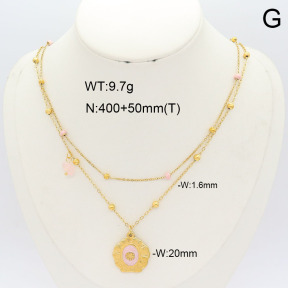 2N4005238bhjl-669  Stainless Steel Necklace