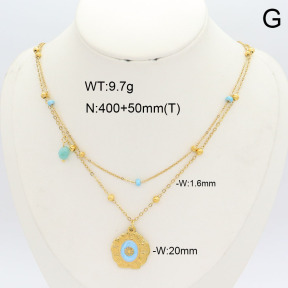 2N4005239bhjl-669  Stainless Steel Necklace