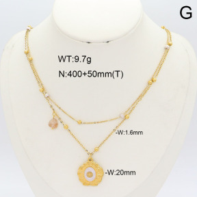 2N4005240bhjl-669  Stainless Steel Necklace