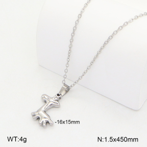 2N2008025aajl-742  Stainless Steel Necklace