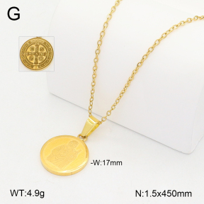 2N2008026vbll-742  Stainless Steel Necklace