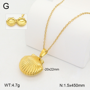 2N2008041vbmb-742  Stainless Steel Necklace