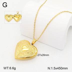 2N2008043bbml-742  Stainless Steel Necklace