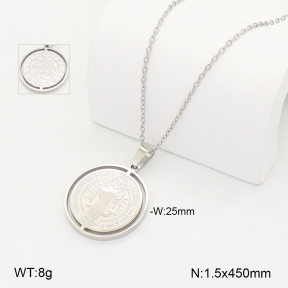 2N2008044bblo-742  Stainless Steel Necklace