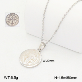 2N2008045aakl-742  Stainless Steel Necklace