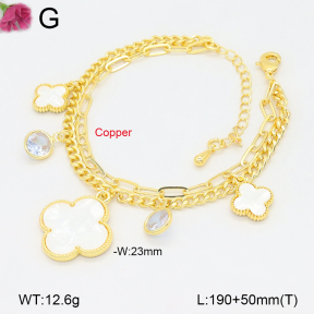 F2B402711vhha-J22  Fashion Copper Bracelet