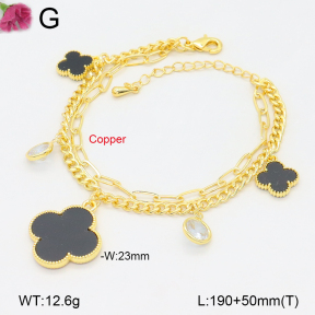 F2B402715vhha-J22  Fashion Copper Bracelet