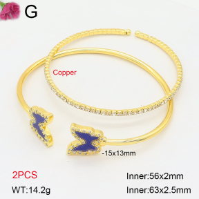 F2BA40876vhmv-J22  Fashion Copper Bangle