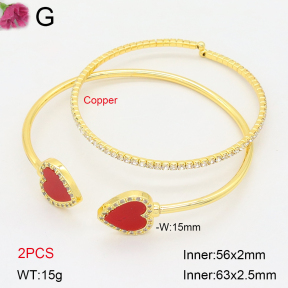 F2BA40884vhmv-J22  Fashion Copper Bangle