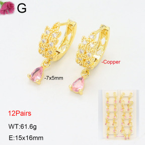 F2E402181amaa-J22  Fashion Copper Earrings