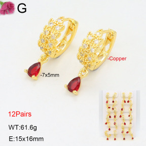 F2E402182amaa-J22  Fashion Copper Earrings