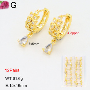 F2E402184amaa-J22  Fashion Copper Earrings