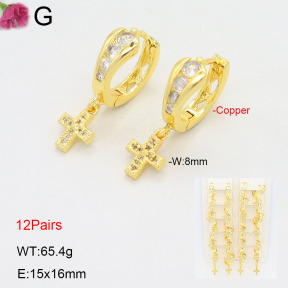 F2E402188amaa-J22  Fashion Copper Earrings