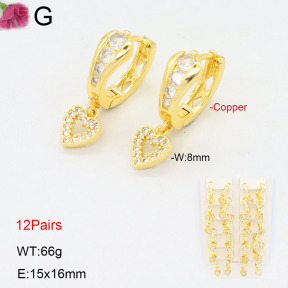 F2E402191amaa-J22  Fashion Copper Earrings