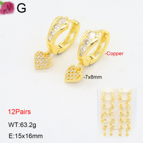 F2E402198amaa-J22  Fashion Copper Earrings