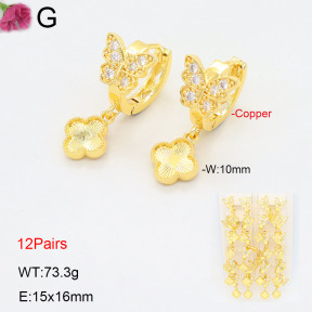 F2E402199amaa-J22  Fashion Copper Earrings