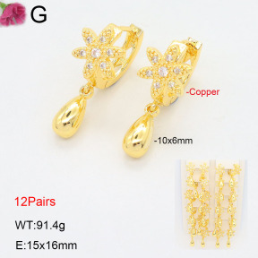F2E402201amaa-J22  Fashion Copper Earrings