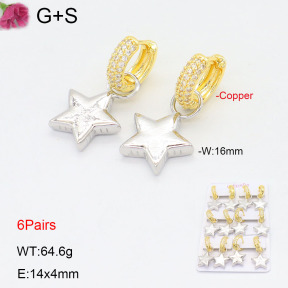 F2E402203ajvb-J22  Fashion Copper Earrings