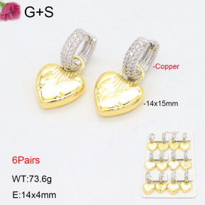 F2E402206ajvb-J22  Fashion Copper Earrings