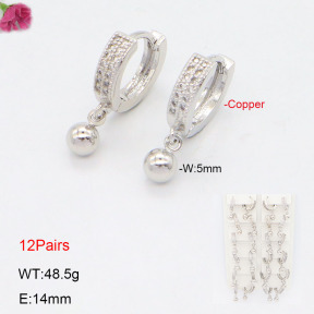 F2E402207akia-J22  Fashion Copper Earrings