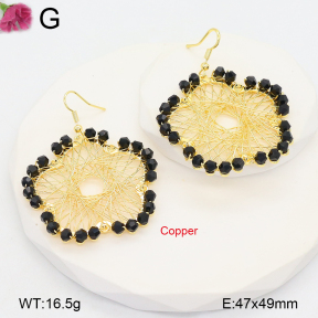 F2E402223bbov-J22  Fashion Copper Earrings