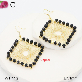 F2E402224bbov-J22  Fashion Copper Earrings