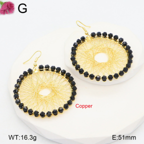 F2E402225bbov-J22  Fashion Copper Earrings