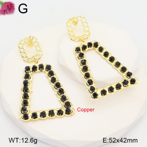 F2E402226bbov-J22  Fashion Copper Earrings