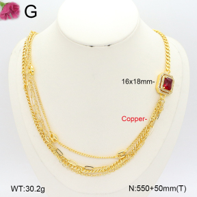 F2N401339vhov-J22  Fashion Copper Necklace