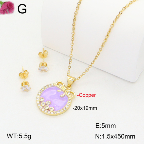 F2S006453bbov-J135  Fashion Copper Sets