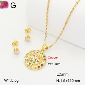 F2S006454bbov-J135  Fashion Copper Sets