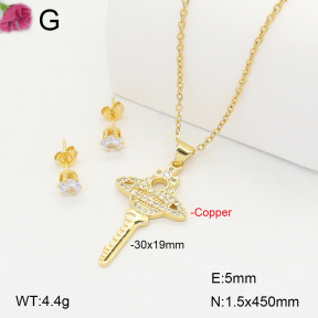 F2S006455bbov-J135  Fashion Copper Sets