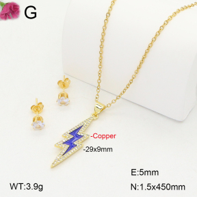 F2S006460bbov-J135  Fashion Copper Sets