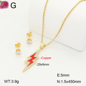 F2S006461bbov-J135  Fashion Copper Sets