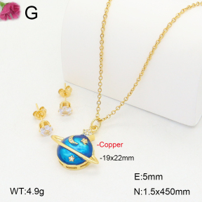 F2S006470bbov-J135  Fashion Copper Sets