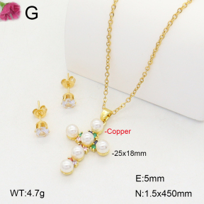 F2S006472bbov-J135  Fashion Copper Sets